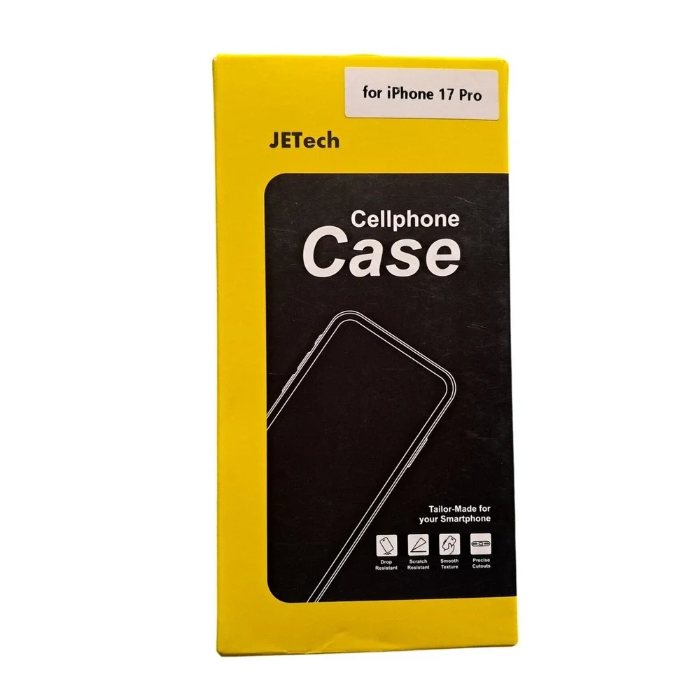 JETech Slim Fit Cases‎ (2) for iPhone 17 Pro 6.3 Inch Matte Hard Back Cover